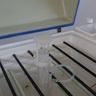 محفظه آزمایش اسپری نمک فیبر شیشه با جمع کننده مه ASTM B117